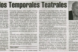 "Isabel desterrada en Isabel" en el teatro Municipal de San Felipe. "Isabel desterrada en Isabel" en el teatro Municipal de San Felipe.