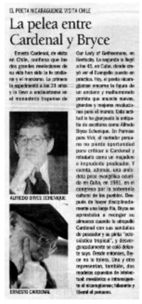 La Pelea entre Cardenal y Bryce. La Pelea entre Cardenal y Bryce.