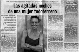 Las agitadas noches de una mujer todoterreno Las agitadas noches de una mujer todoterreno