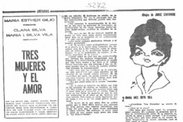 Tres mujeres y el amor Tres mujeres y el amor