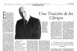 Una traición de los clérigos