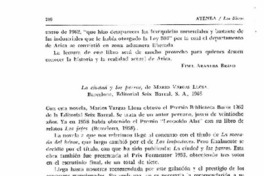 La Ciudad y los perros La Ciudad y los perros