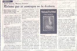 Relatos que se sumergen en la historia Relatos que se sumergen en la historia