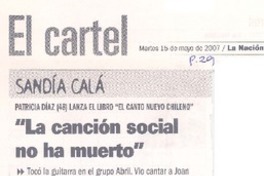 "La canción social no ha muerto" (entrevista) "La canción social no ha muerto" (entrevista)