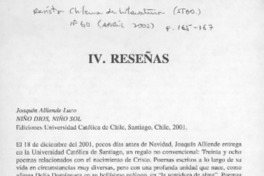 Niño Dios, niño sol Niño Dios, niño sol