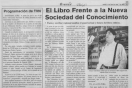 El Libro frente a la nueva sociedad del conocimiento. El Libro frente a la nueva sociedad del conocimiento.