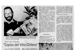 Coplas del vino chileno". Coplas del vino chileno".