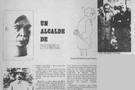 Un alcalde de poesía Un alcalde de poesía