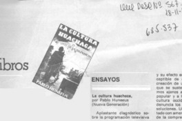 Ensayos.