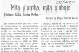 Mitá p'arriba, mitá p'abajo Mitá p'arriba, mitá p'abajo