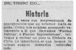Historia Historia