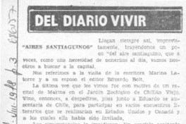 Aires santiaguinos