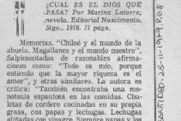 ¿Cuál es el Dios que pasa?