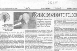 Los Borges de Teitelboim. Los Borges de Teitelboim.