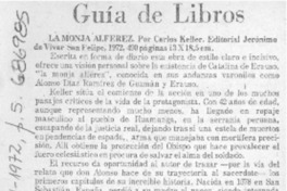La monja Alferez.