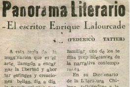 El escritor Enrique Lafourcade El escritor Enrique Lafourcade