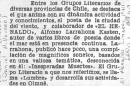 Panorama literario