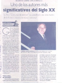 Uno de los autores más significativos del siglo 20 Uno de los autores más significativos del siglo 20