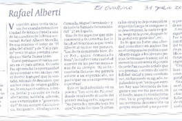 Rafael Alberti Rafael Alberti