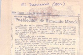 "Pueblecito", de Armando Moock