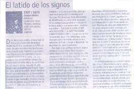 El latido de los signos El latido de los signos