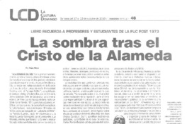 La sombra tras el Cristo de la Alameda
