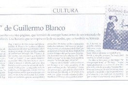 La "porfía" de Guillermo Blanco La "porfía" de Guillermo Blanco