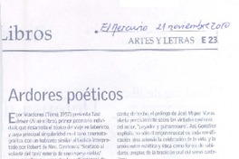 Ardores poéticos Ardores poéticos