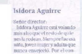 Isidora Aguirre Isidora Aguirre