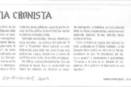 El Bestia cronista  [artículo].