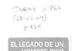 El Legado de un homre rico  [artículo].