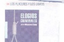 Villanueva Chang y el elogio que mata  [artículo] Fernanda Donoso.
