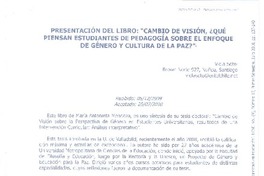 Cambio de visión  [artículo] Viola soto.