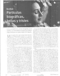 Partículas biográficas, bellas y tristes  [artículo] Pablo Corro Pemjean.