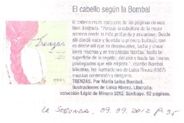 El cabello según la Bombal  [artículo] Juan Carlos Ramírez F.
