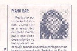 Piano bar  [artículo].