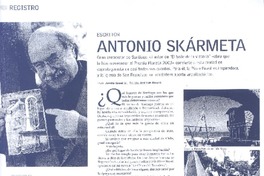 Antonio Skármeta (entrevista)  [artículo] Josette Grand M.