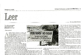 "La vida es eso que te pasa cuando estás planeando otra cosa"  [artículo] Juan Pablo Jiménez.