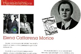 Elena Caffarena Morice.  [artículo]
