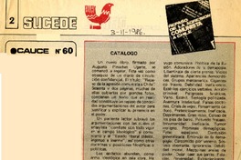 Catálogo  [artículo].