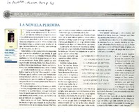 La novela perdida  [artículo]