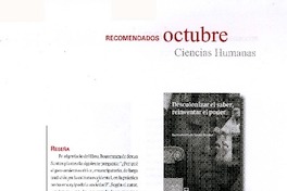 Descolonizar el saber, reinventar el poder  [artículo]
