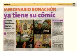 Mecenario bonachón ya tiene su cómic.  [artículo]
