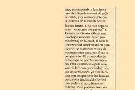 La universidad y lo universitario  [artículo] Carlos Olivárez.