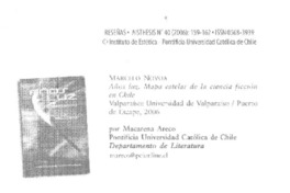 Reseñas  [artículo] Macarena Areco.