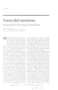 Voces del universo  [artículo].