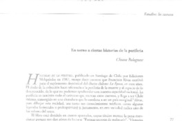 En torno a ciertas historias de la periferia  [artículo] Chiara Bolognese.
