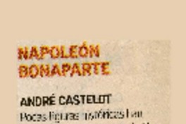 Napoleón Bonaparte.  [artículo]