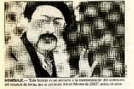 En Chillán se presenta biografía de Arrau  [artículo] Susana Ponce de León G.