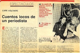 Cuentos locos de un periodista  [artículo] L. U.